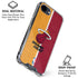 NBA Miami Heat Canvas iPhone 16e Clear Case